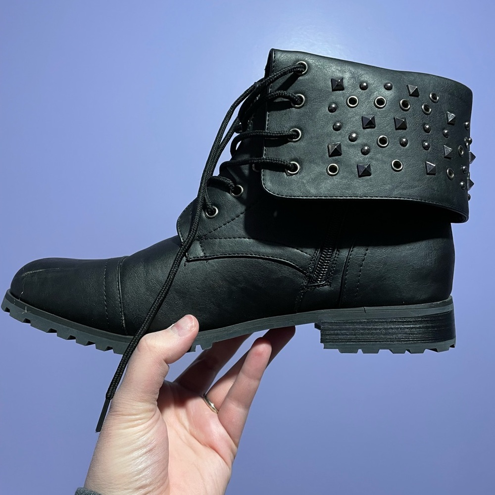 Gia-Mia Studz Combat Boot